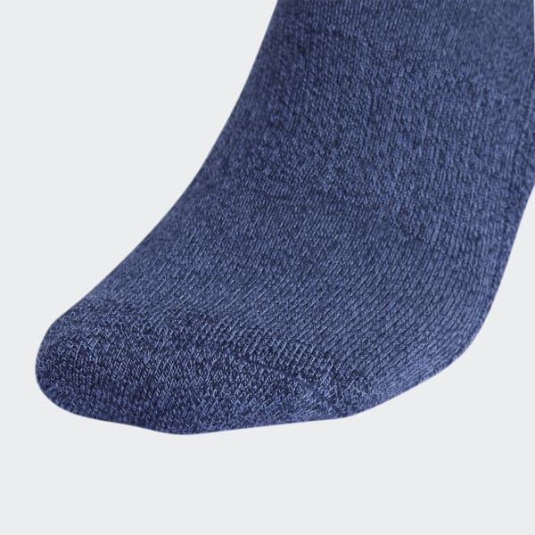 Blue Athletic Cushioned No-Show Socks 6 Pack