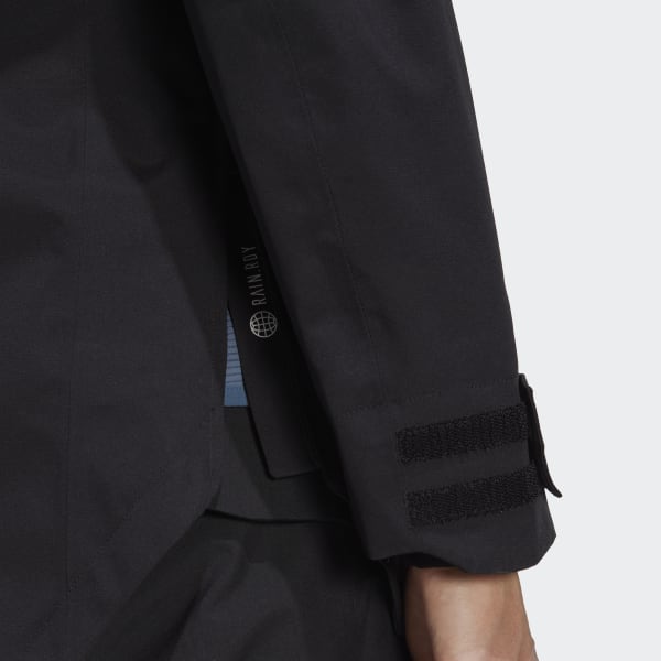 Schwarz TERREX 2 LAYER RAIN.RDY SNOW SKIANORAK QG519