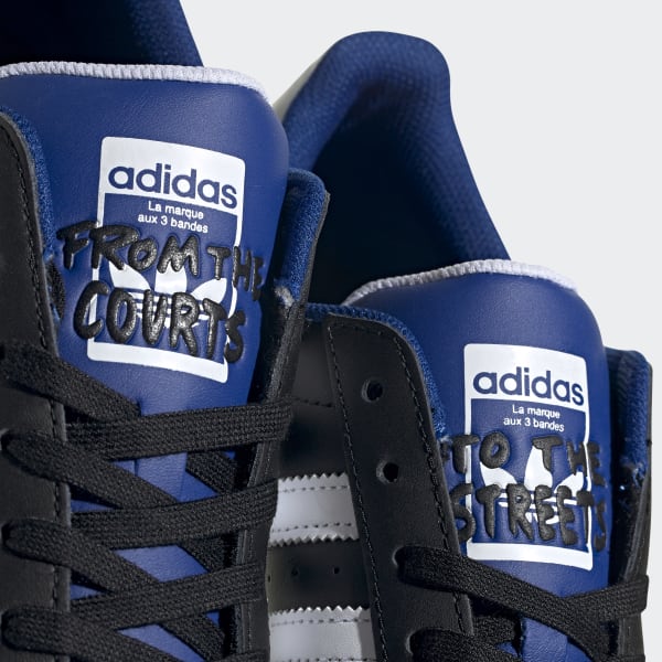 Adidas superstar negras y outlet azules