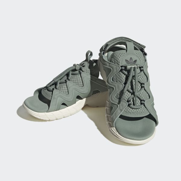 Green adidas Astir Sandals