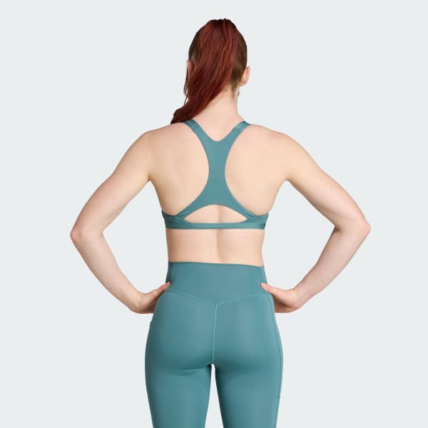 Πράσινο Αθλητικό bra ελαφριάς υποστήριξης Aeroimpact Luxe Training