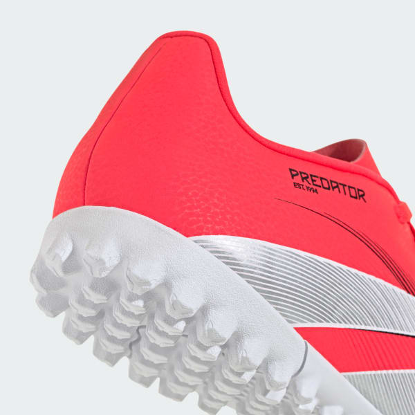 adidas Predator Club Turf Soccer Shoes - Red | Free Shipping