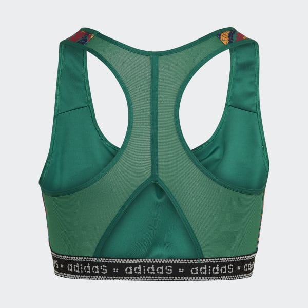 Grun Medium-Support Sport-BH – Große Größen HM020