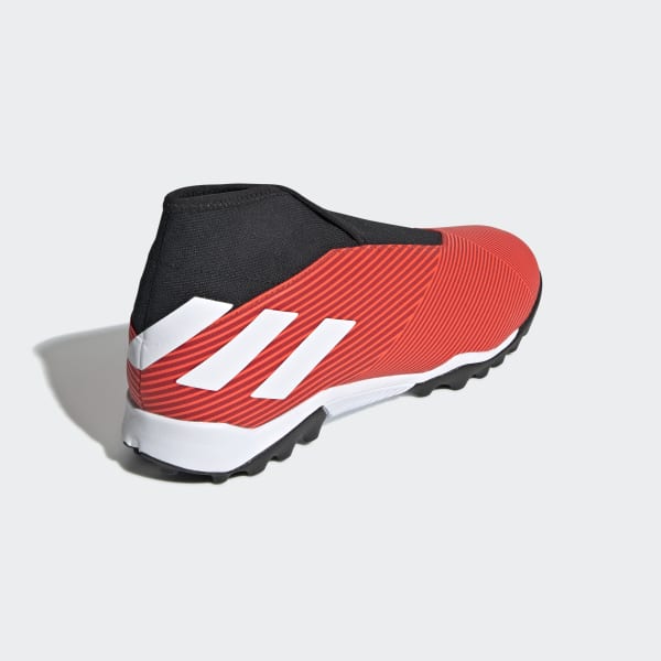 chuteira society adidas nemeziz vermelha
