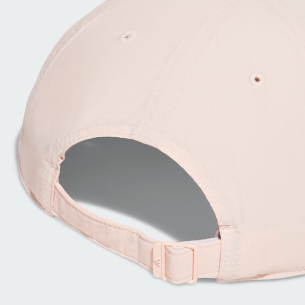 Pink 5 PANEL CRINKLED NYLON HAT