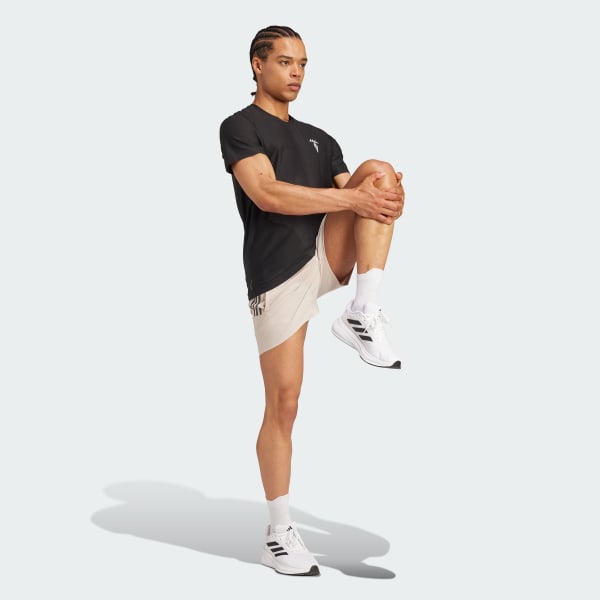Beige Own The Run Shorts