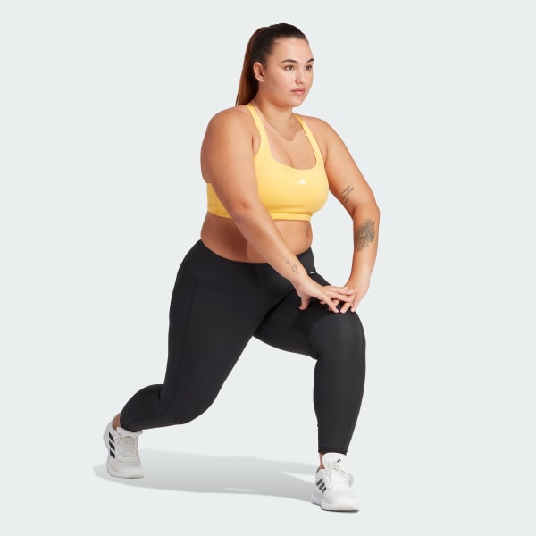 Black Optime Full-Length Leggings (Plus Size)