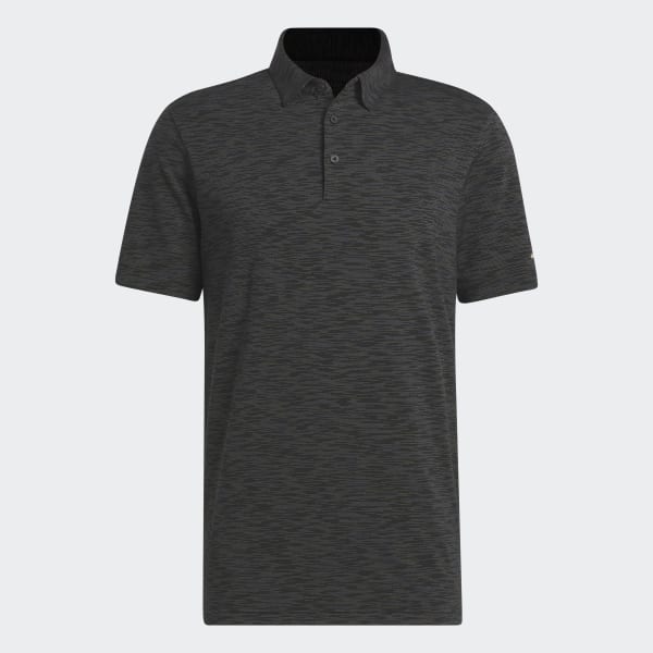 adidas Space Dye Golf Polo Shirt Black adidas Australia