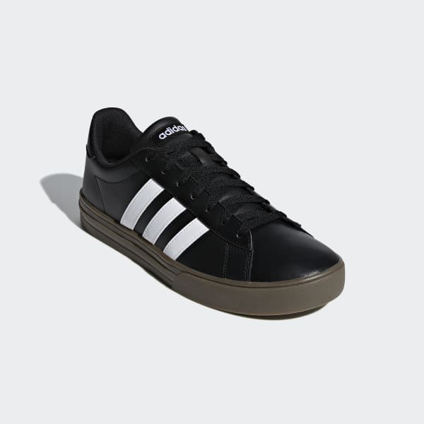 adidas negros de piel