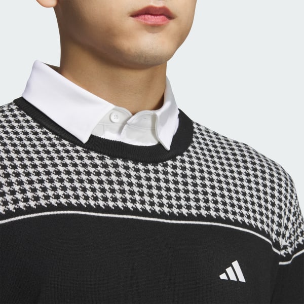 アディダス PRIMEKNIT ハウンドトゥース セーター - ブラック