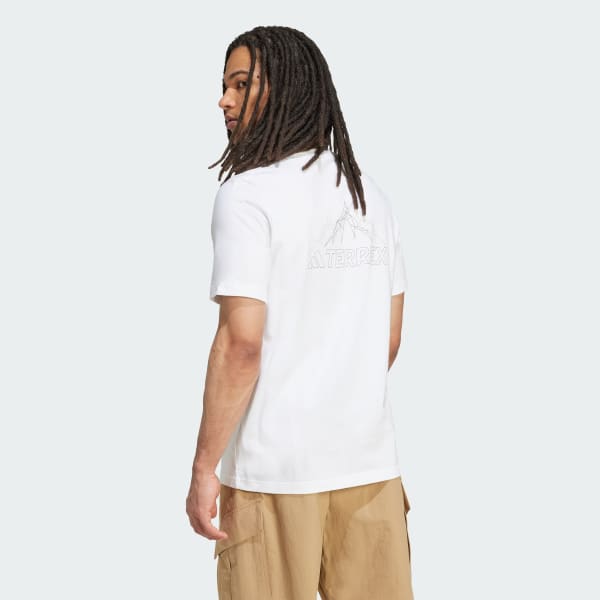 White Terrex Graphic Tee