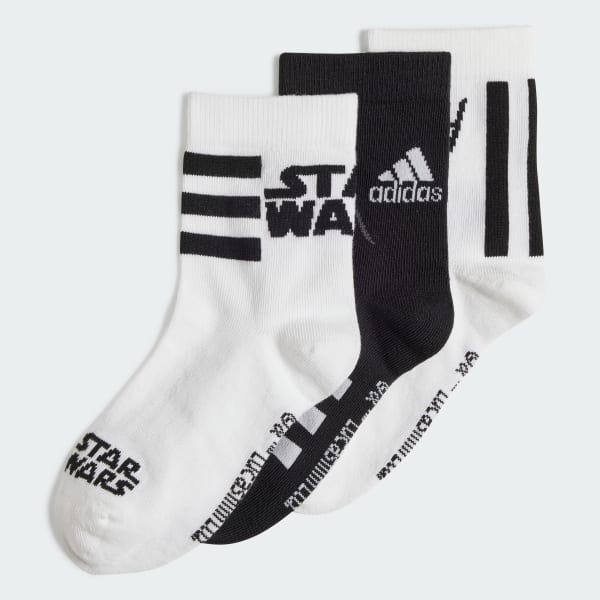 White Star Wars Socks 3 Pairs Kids
