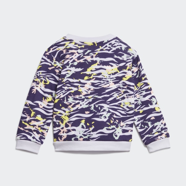 adidas Crew Set Purple adidas New Zealand
