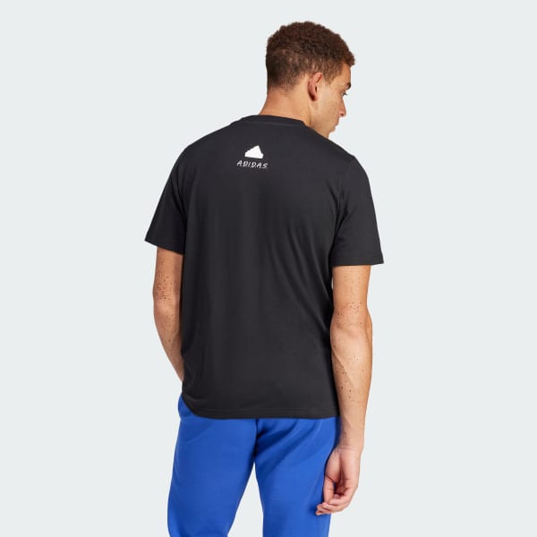 Svart All Day I Dream About... Graphic T-shirt