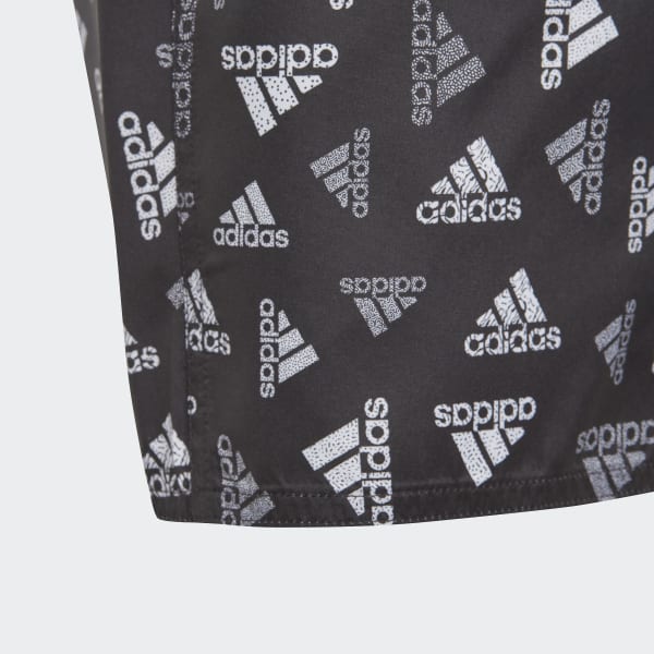Μαύρο Logo Print CLX Swim Shorts