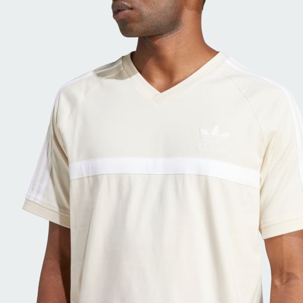 Bialy Koszulka adidas Panel