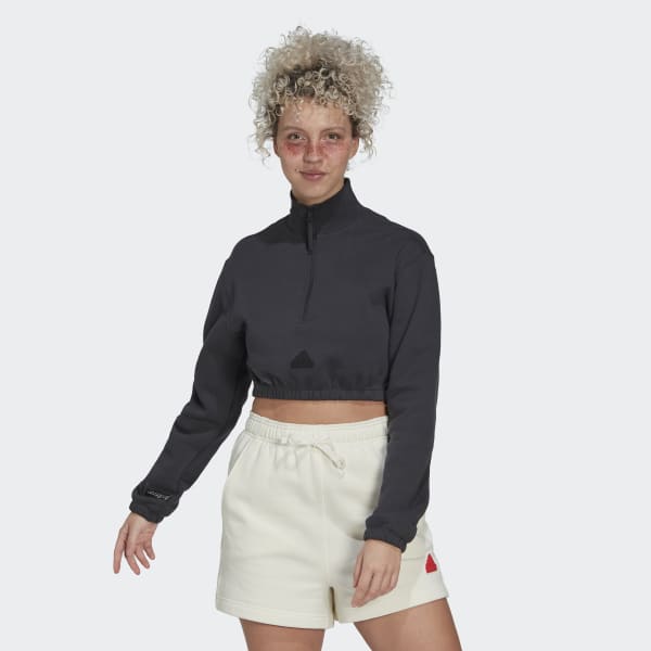 grijs Cropped Sweatshirt L4672