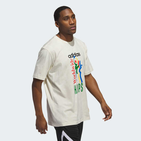 Be Áo Thun Graphic Worldwide Hoops