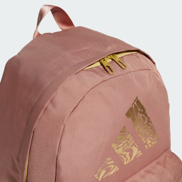 Pink Golden Logo Classic Backpack