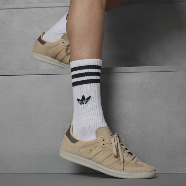 Adidas samba on sale homme beige