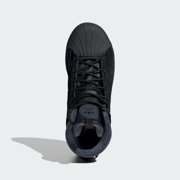 Preto Botas Superstar Invernizadas Trek