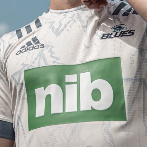Hvid Blues Rugby Primeblue Alternate Replica trøje 15292