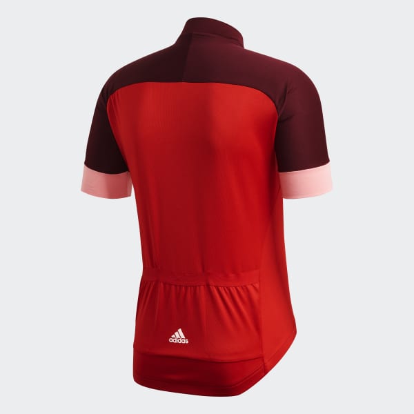 Rojo Camiseta de ciclismo rad.trikot