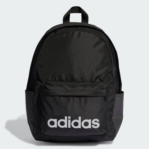 Black Essentials Linear Backpack Small