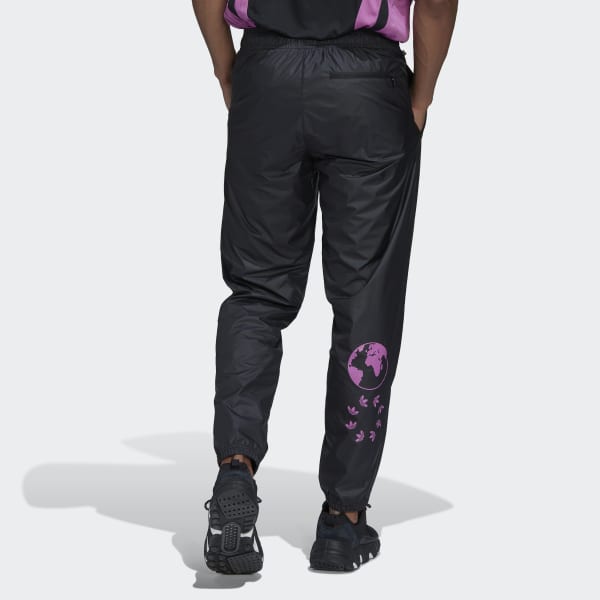 Zwart adidas Rekive Graphic Trainingsbroek TO117