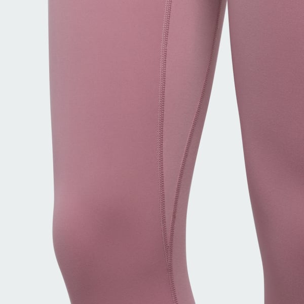 Purpura Licras 7/8 adidas Yoga Luxe Studio Pretina Extra Alta