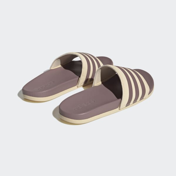 adidas Adilette Comfort Slides - Beige | adidas Canada