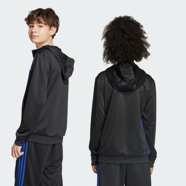 Black Tiro 25 Essentials Sweat Hoodie Kids
