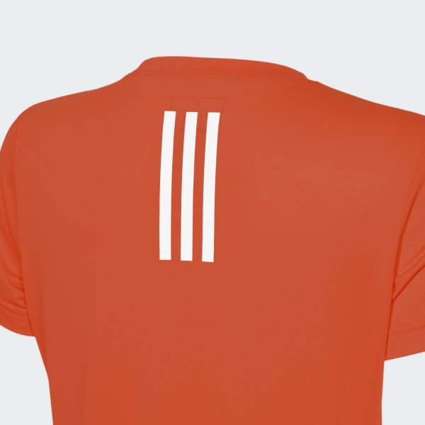 Laranja Camiseta Own The Run 3 Listras