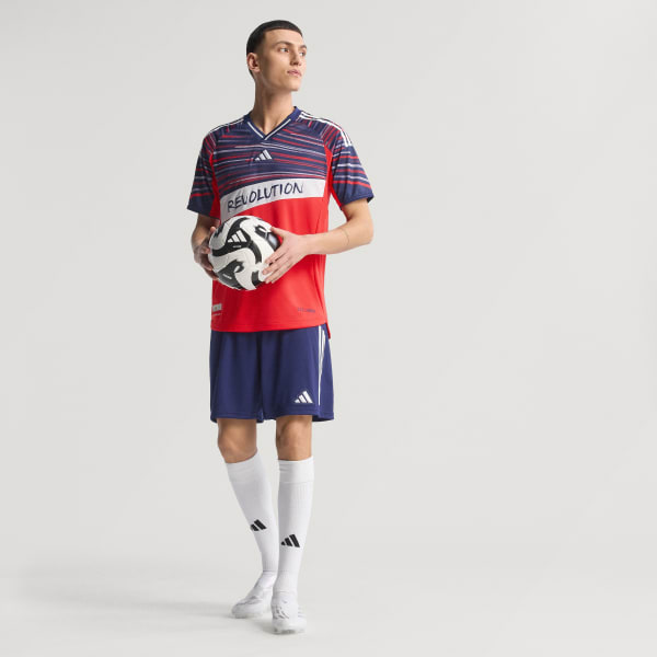 Oranje New England Revolution 25/26 Authentiek Derde Voetbalshirt