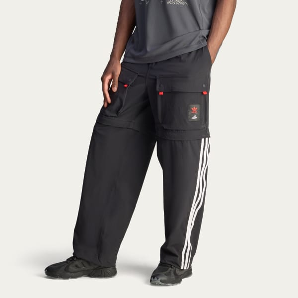 Svart 100 Thieves Zip Byxor