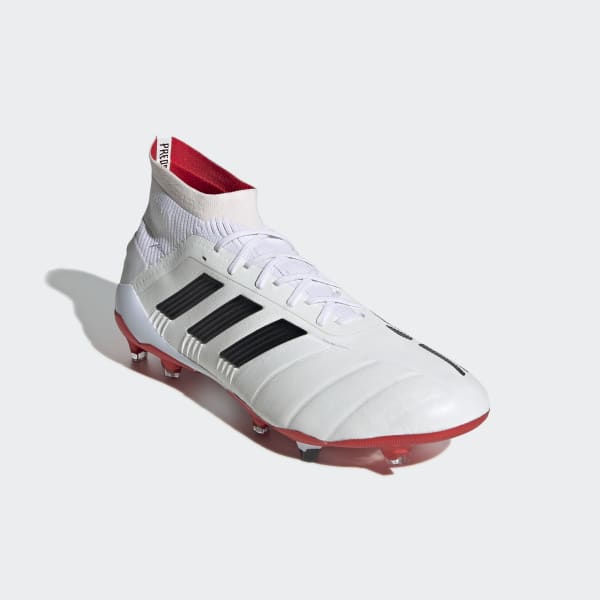 adidas predator 19.1 white and red