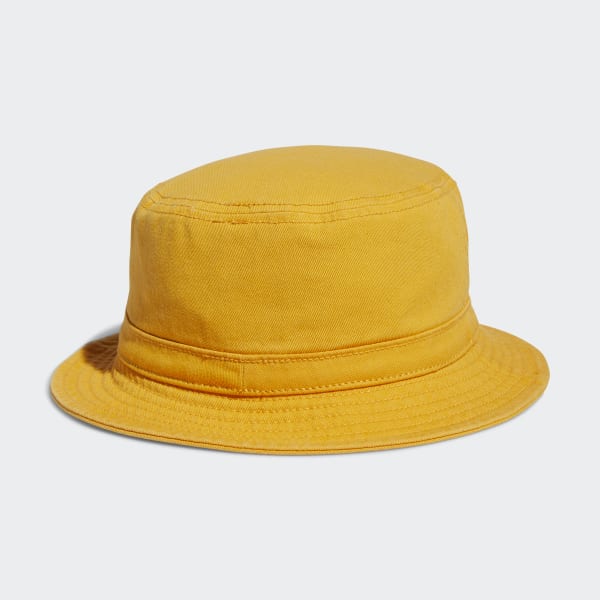 adidas Washed Bucket Hat Yellow Free Shipping with adidas US