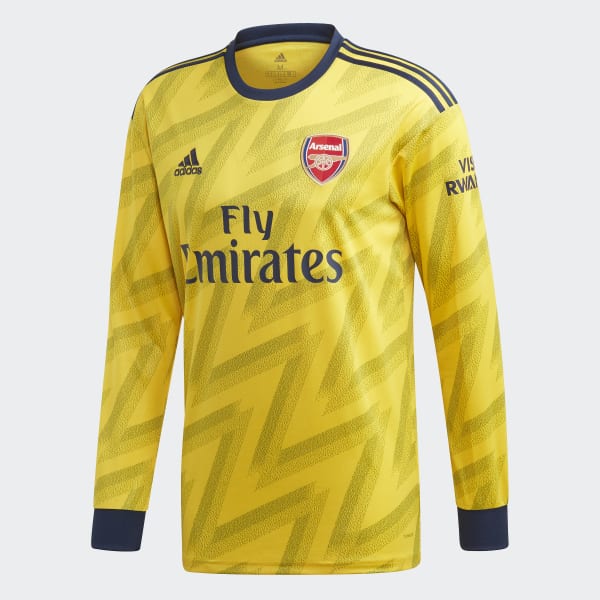 adidas Arsenal Away Jersey - Yellow | adidas Singapore