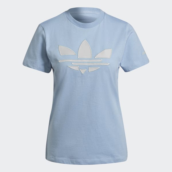 Blue Adicolor Shattered Trefoil Tee IZQ35