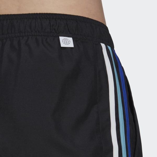 Sort Very Short Length Retro Split badeshorts