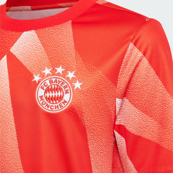 Red FC Bayern Pre-Match Jersey Juniors'