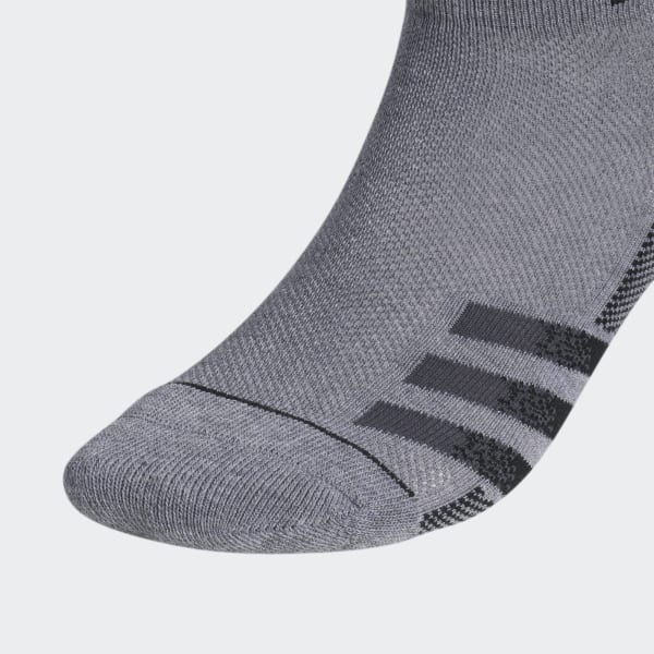 Grey Superlite Stripe Low-Cut Socks 3 Pairs