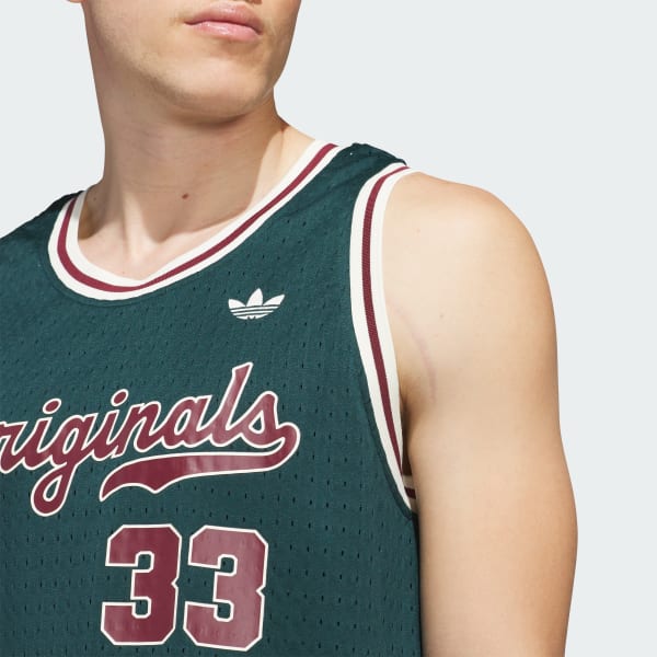☆Adidas☆Originals Basketball Jersey Green adidas Basketball Jersey (Gender Neutral) - Green | Free