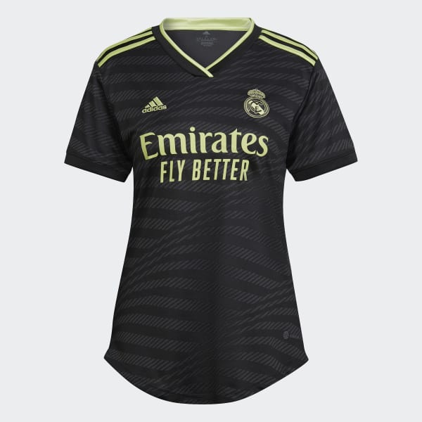 Zwart Real Madrid 22/23 Derde Shirt CK343