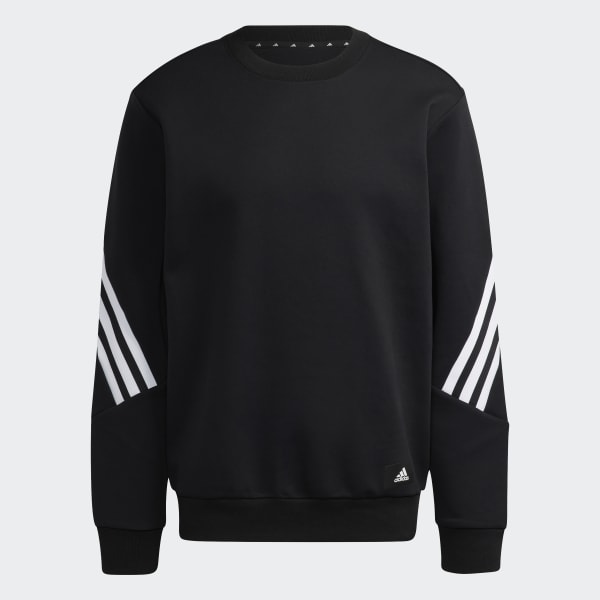 Nero Felpa adidas Sportswear Future Icons 3-Stripes WU893