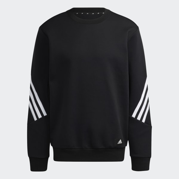 Black adidas Sportswear Future Icons 3-Stripes Sweatshirt WU893
