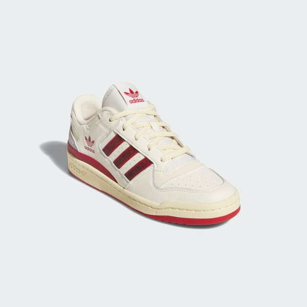 White Forum Low CL Shoes