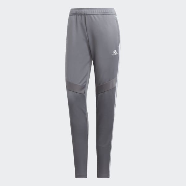 grey adidas training pants