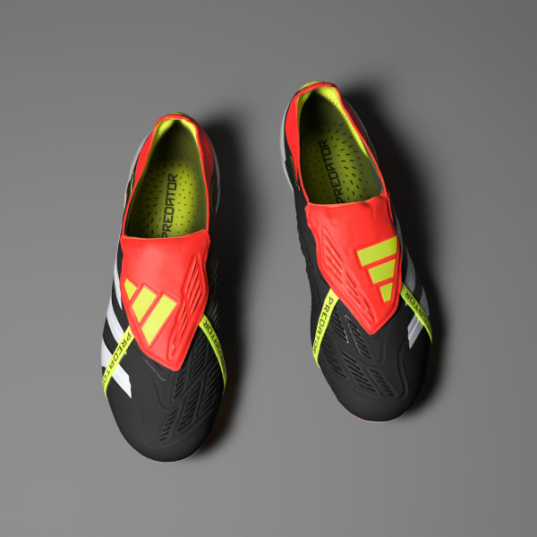 adidas Predator Elite Foldover Tongue Firm Ground Football Boots - Black