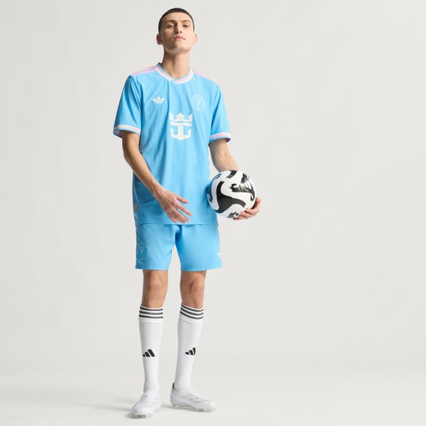 modrá Tretí autentický dres Messiho Inter Miami CF 25/26